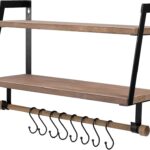 Estantes Flotantes De Metal Y Madera: Diseño, Medidas Y Montaje